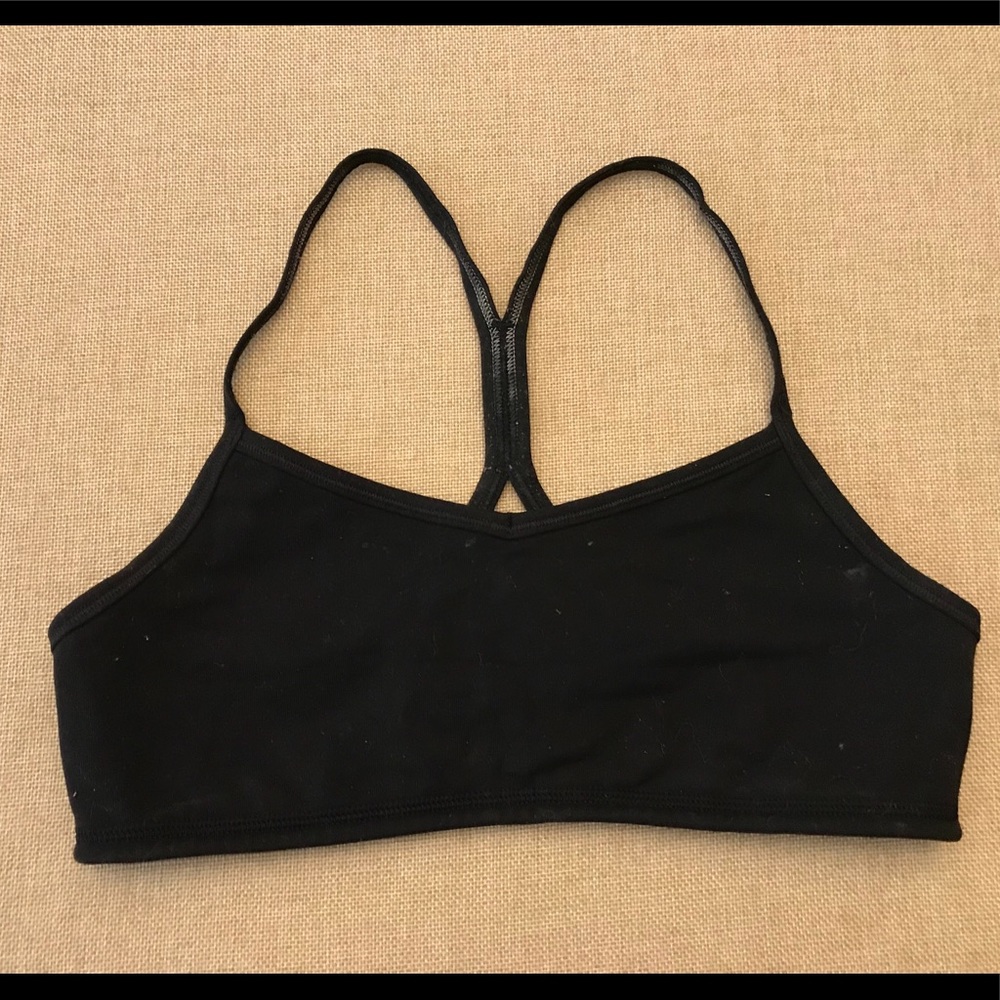 Ivivva black drill sports bra